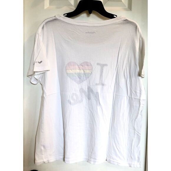 ME UNDIES - NEW - L Sz XL  “I ♥️ ME” Scoop Neck Short Sleeve Tee. Modal & Cotton - Picture 3 of 10